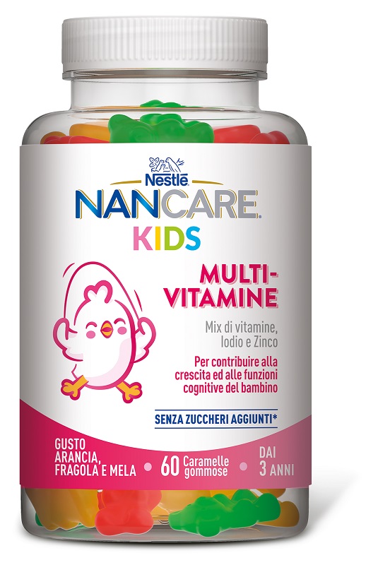 NANCARE KIDS MULTIVITAMINE 60 GUMMIES - dottorbianchi.it
