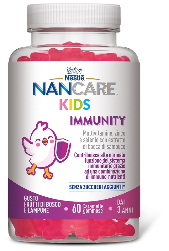 NANCARE KIDS IMMUNITY 60 GUMMIES - dottorbianchi.it