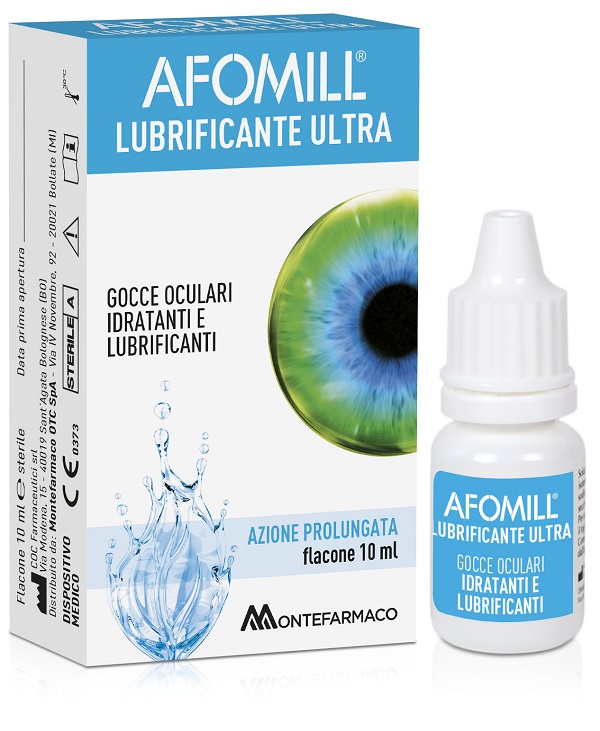 AFOMILL LUBRIFICANTE ULTRA GOCCE OCULARI 10 ML - dottorbianchi.it
