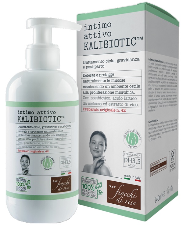 FIOCCHI DI RISO INTIMO ATTIVO KALIBIOTIC PH3.5 240 ML - dottorbianchi.it
