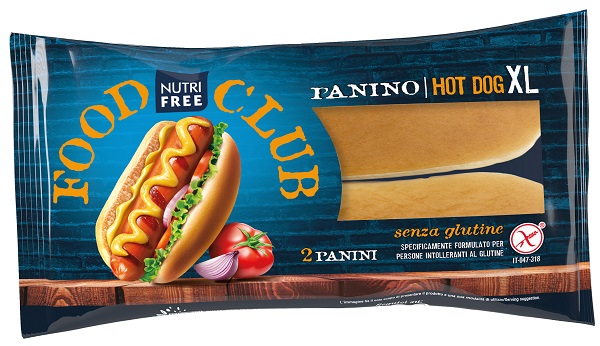 NUTRIFREE PANINO HOT DOG XL 2 PEZZI DA 65 G - dottorbianchi.it