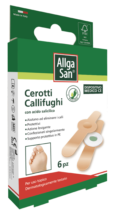 CEROTTO CALLIFUGO ALLGASAN 6 PEZZI - dottorbianchi.it