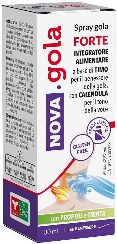 NOVA GOLA SPRAY FORTE 30 ML - dottorbianchi.it