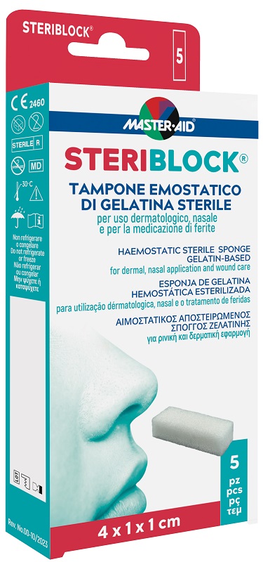 MASTER-AID STERIBLOCK TAMPONE EMOSTATICO - dottorbianchi.it