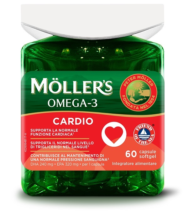MOLLER'S OMEGA 3 CARDIO 60 CAPSULE - dottorbianchi.it