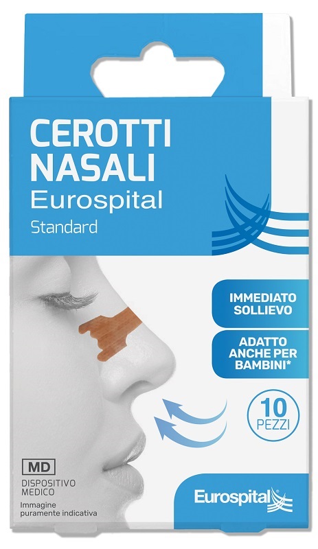 CEROTTI NASALI STANDARD 5,6X1,8CM 10 PEZZI - dottorbianchi.it