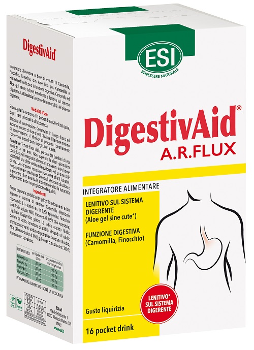 ESI DIGESTIVAID AR FLUX 16 POCKET DRINK - OFFERTA A TEMPO LIMITATO - dottorbianchi.it