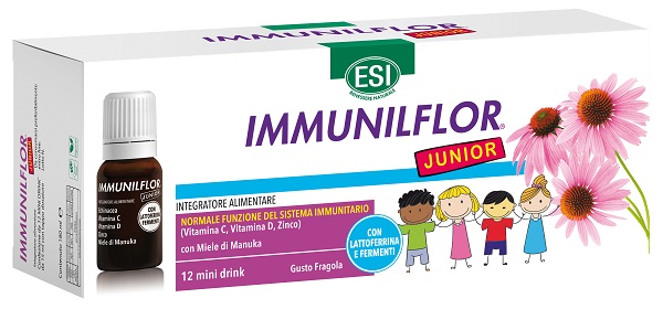 ESI IMMUNILFLOR MINI DRINK JUNIOR 12 MINI DRINK - dottorbianchi.it