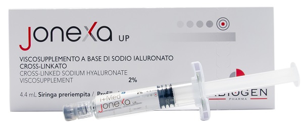 JONEXA UP SIRINGA INTRA-ARTICOLARE SODIO IALURONATO CROSS-LINKATO 2% 4,4 ML - dottorbianchi.it