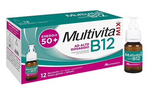 MULTIVITAMIX B12 12 FLACONCINI - dottorbianchi.it