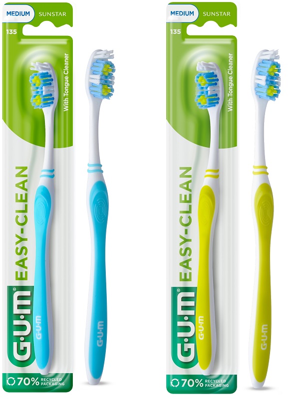 GUM EASY CLEAN TOOTHBRUSH - dottorbianchi.it