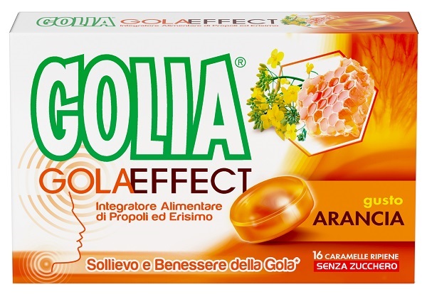 GOLIA GOLA EFFECT ARANCIA 16 CARAMELLE RIPIENE - dottorbianchi.it