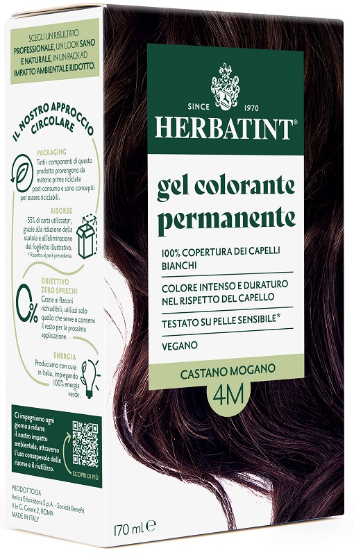 HERBATINT 4M CASTANO MOGANO 170 ML - dottorbianchi.it