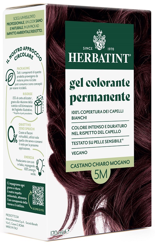 HERBATINT 5M CASTANO CHIARO MOGANO 170 ML - dottorbianchi.it
