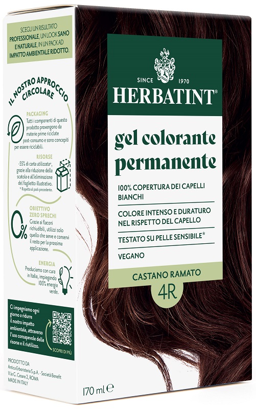HERBATINT 4R CASTANO RAMATO 170 ML - dottorbianchi.it