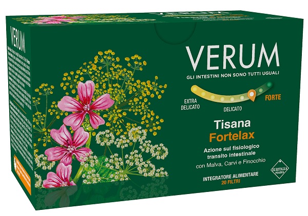 VERUM FORTELAX TISANA 20 FILTRI NEW - dottorbianchi.it