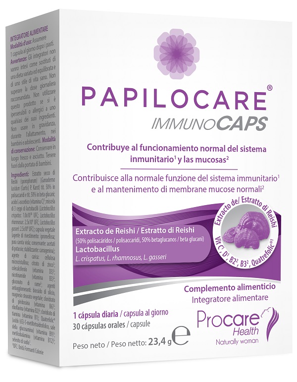 PAPILOCARE IMMUNOCAPS 30 CAPSULE - dottorbianchi.it