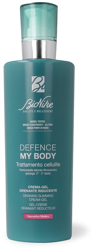 CREMA GEL DRENANTE RIDUCENTE DEFENCE MY BODY 400 ML - dottorbianchi.it