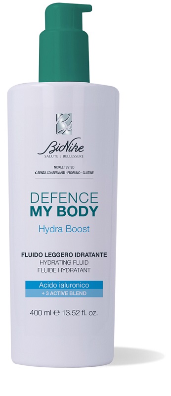 DEFENCE MY BODY HYDRABOOST FLUIDO LEGGERO IDRATANTE 400 ML - dottorbianchi.it