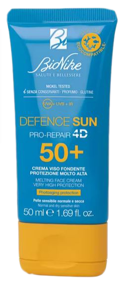 DEFENCE SUN 50+ CREMA VISO FONDENTE 50 ML - dottorbianchi.it