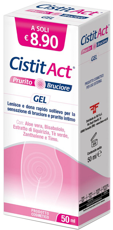 CISTIT ACT GEL PRURITO INTIMO 50 ML - dottorbianchi.it