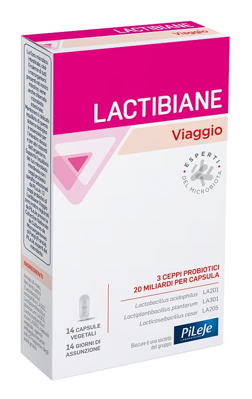 LACTIBIANE VIAGGIO 14 CAPSULE VEGETALI - dottorbianchi.it