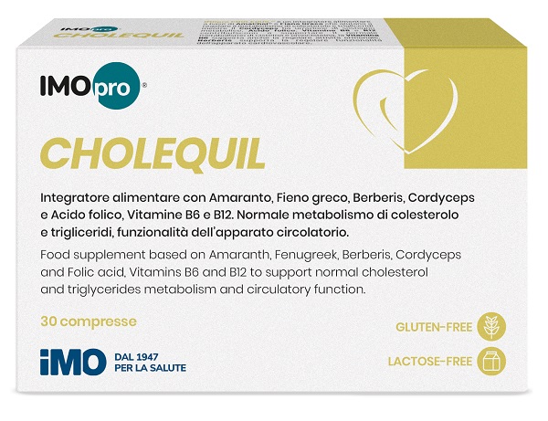 IMOPRO CHOLEQUIL 30 COMPRESSE NUOVA FORMULAZIONE - dottorbianchi.it
