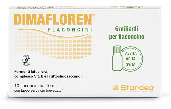 DIMAFLOREN 6 MILIARDI 10 FLACONCINI DA 10 ML SENZA GLUTINE - dottorbianchi.it