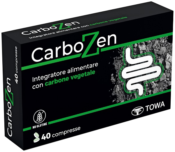 CARBOZEN 40 COMPRESSE SENZA GLUTINE - dottorbianchi.it