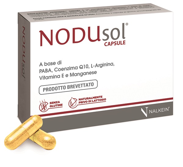 NODUSOL 30 CAPSULE 610 MG PRODOTTO BREVETTATO SENZA GLUTINE NATURALMENTE PRIVO DI LATTOSIO - dottorbianchi.it