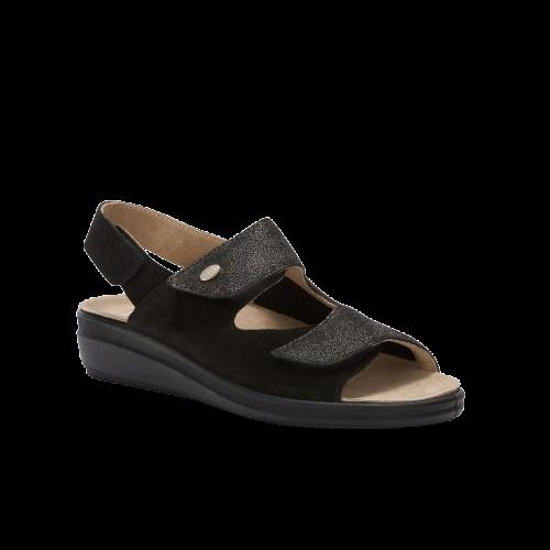 ANTONIA SANDALO LEAPRI W BLACK 35 - dottorbianchi.it