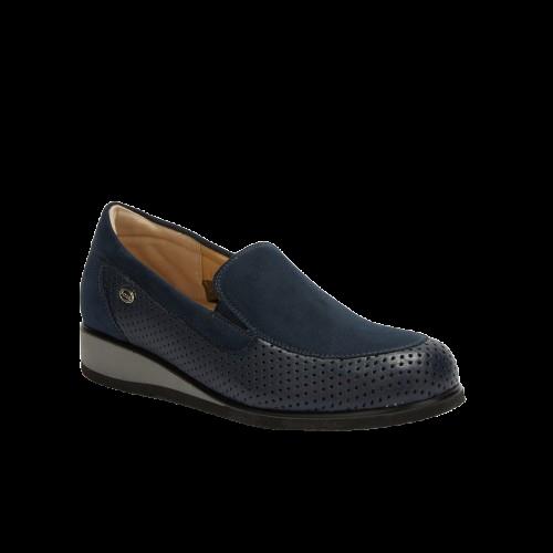 FIONA SLIP ON SYNPUN W NAVY BLUE 36 - dottorbianchi.it