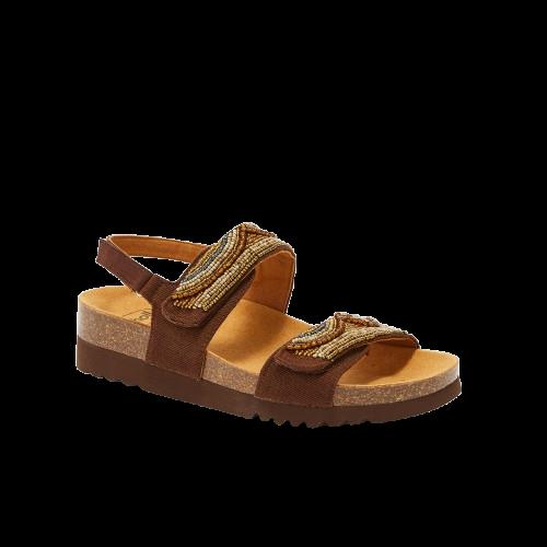 ZAFIRAH 2,0 B/S TEXCAN W DARK BROWN/MULTI 41 - dottorbianchi.it