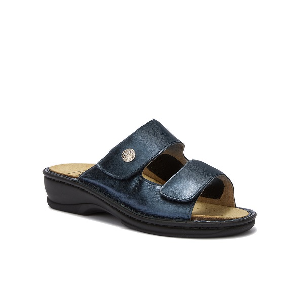 EMILIA ELASTIC SYNLAM W NAVY BLUE 40 - dottorbianchi.it