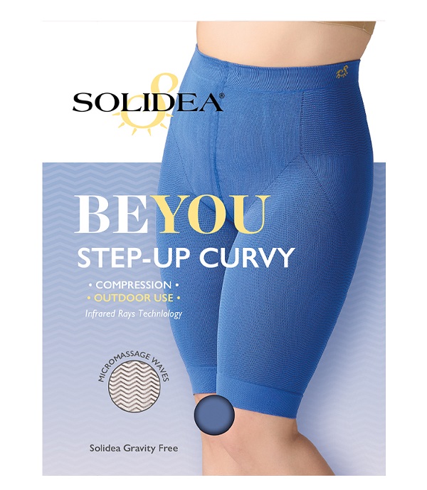 CALZA SOLIDEA BE YOU STEP-UP CURVY BLU T 4L-XL - dottorbianchi.it