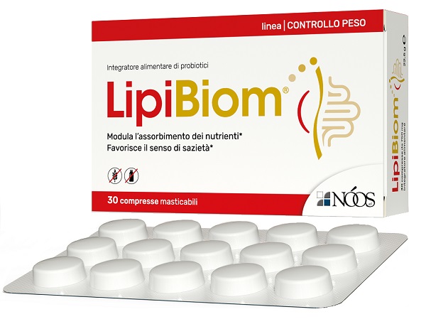 LIPIBIOM 30 COMPRESSE MASTICABILI SENZA GLUTINE SENZA LATTOSIO - dottorbianchi.it