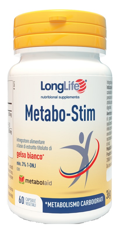 LONGLIFE METABO STIM 60 CAPSULE VEGETALI SENZA GLUTINE - dottorbianchi.it